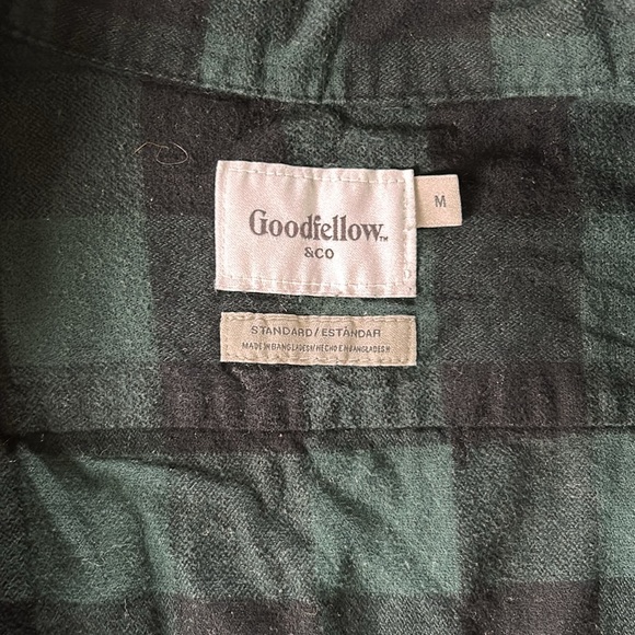 Men’s 100% Cotton Flannel Button Up - Picture 4 of 6